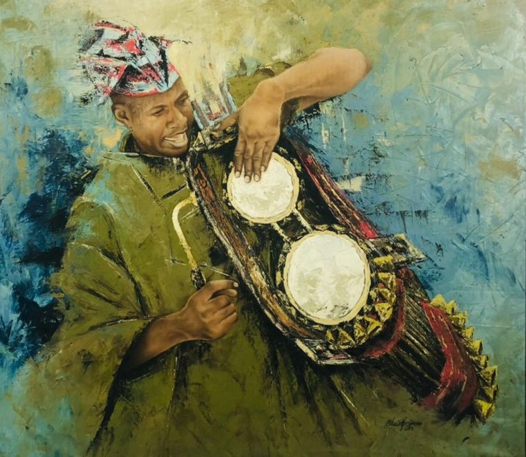 Gallery talking drum 1 1 4